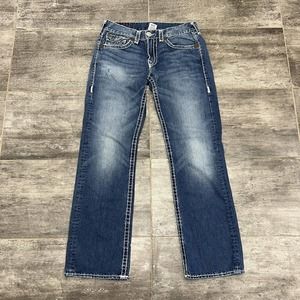 Vintage True Religion Men’s Ricky Super T Jeans 100% Cotton USA Size 34X33